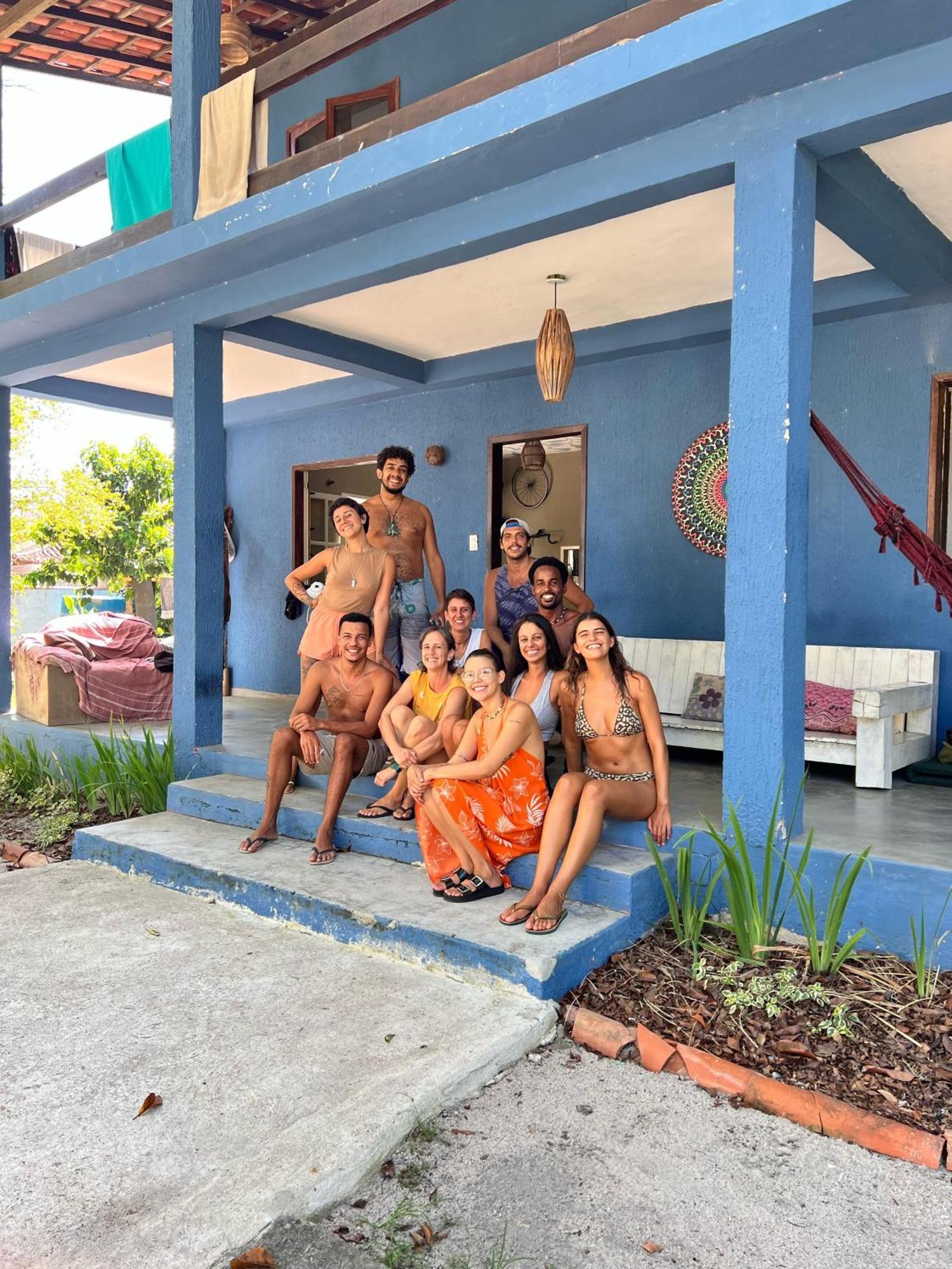 Adios Amigos Hostel Porto Seguro Buitenkant foto